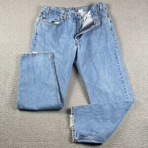 VTG Levi's 550 Relaxed Fit Jeans Men's 38x32 Fit (36x30) Y2K 2000's Distressed